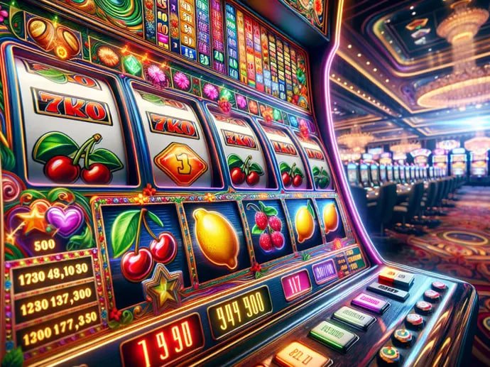 Antarmuka permainan Spadegaming dengan berbagai tema slot